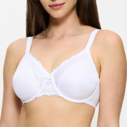 Triumph Ladyform Soft wit niet voorgevormde bh