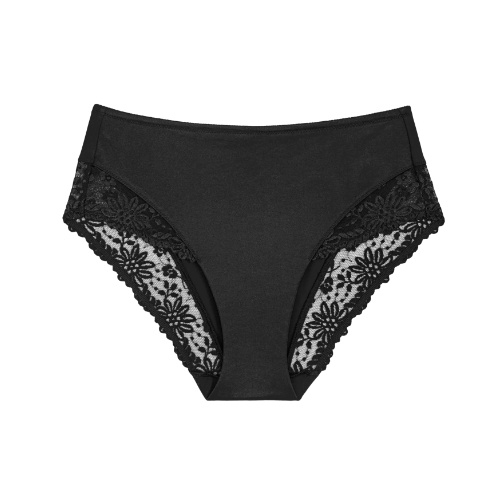 Triumph Ladyform Soft zwart high brief