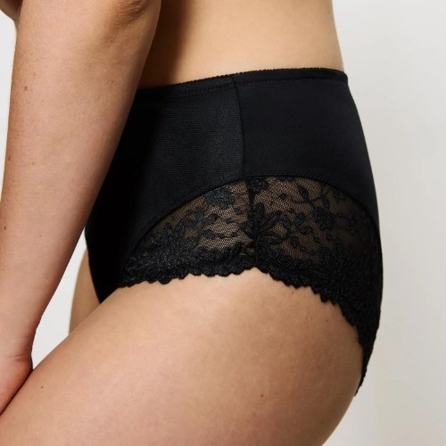 Triumph Ladyform Soft zwart high brief