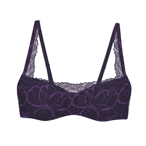 Triumph Body Make-Up Illusion Lace blauw voorgevormde bh