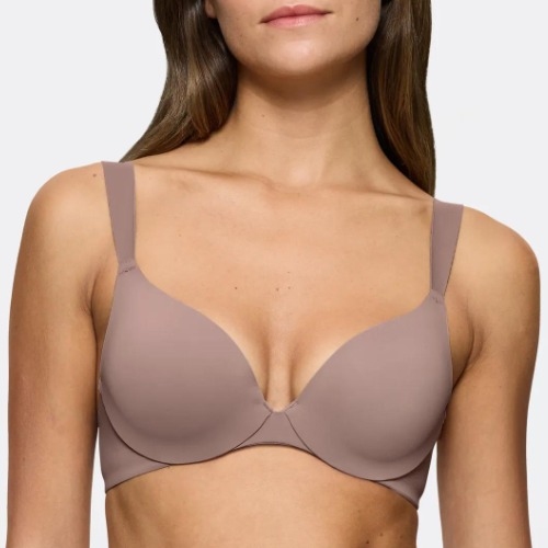 Triumph Body Make-Up Illusion bruin voorgevormde bh