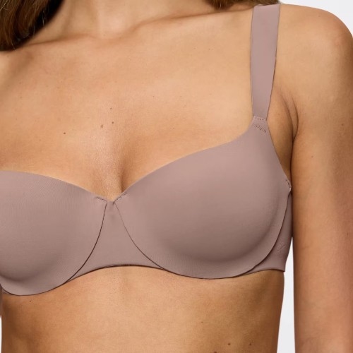 Triumph Body Make-Up Illusion bruin voorgevormde bh
