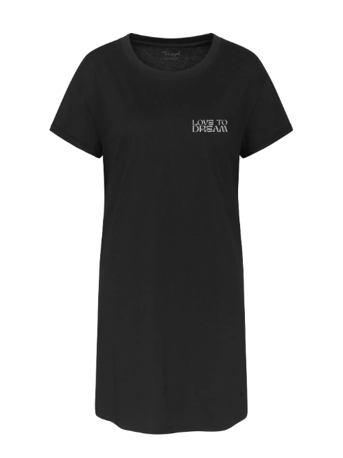Triumph Nightdresses zwart nachthemd
