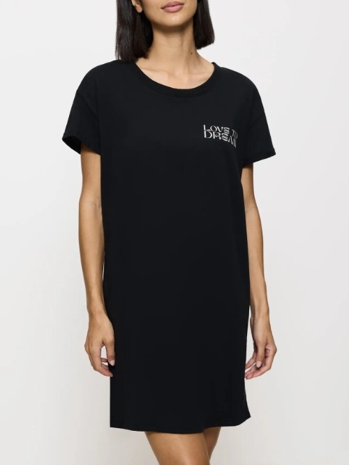 Triumph Nightdresses zwart nachthemd