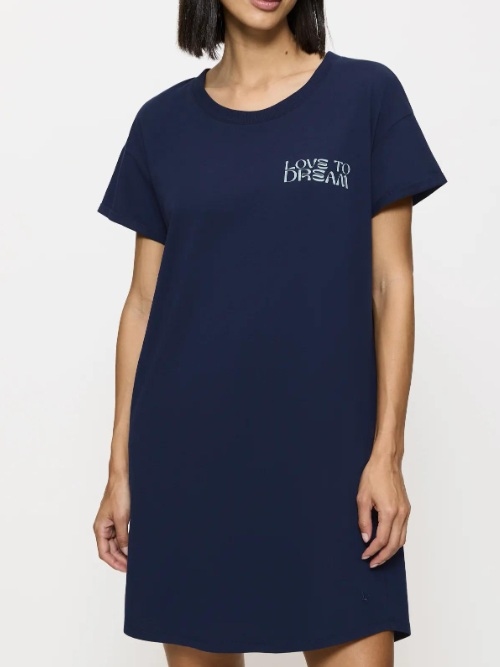Triumph Nightdresses marine blauw nachthemd