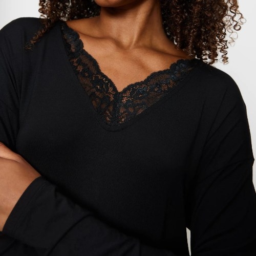 Triumph Timeless Sensuality zwart pyjama