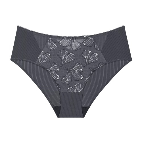 Triumph Wild Iris Florale antraciet high brief