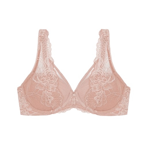 Triumph Wild Peony Florale roze voorgevormde bh