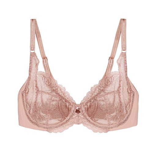 Triumph Wild Peony Florale roze niet voorgevormde bh