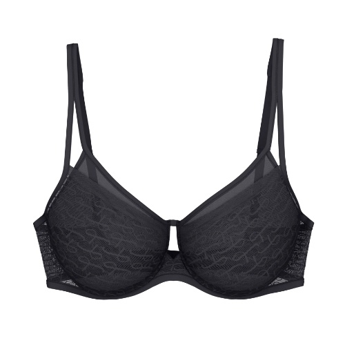 Triumph Signature Sheer zwart niet voorgevormde bh