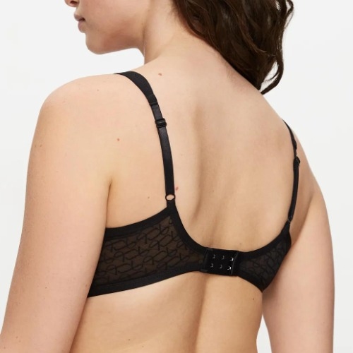 Triumph Signature Sheer zwart niet voorgevormde bh