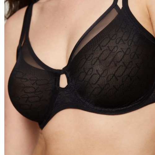 Triumph Signature Sheer zwart niet voorgevormde bh
