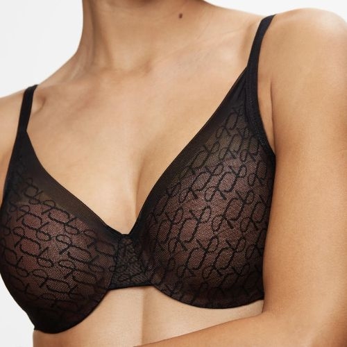 Triumph Signature Sheer zwart voorgevormde bh