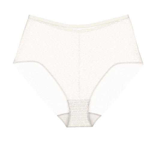 Triumph Signature Sheer gebroken wit high brief