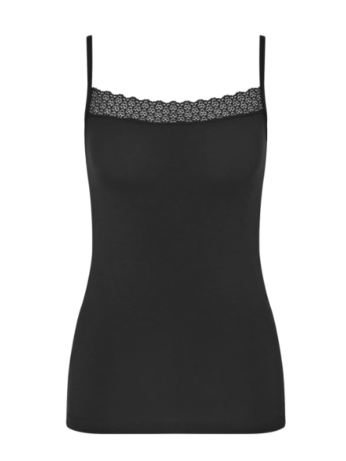 Triumph Feel of Modal zwart spaghetti top