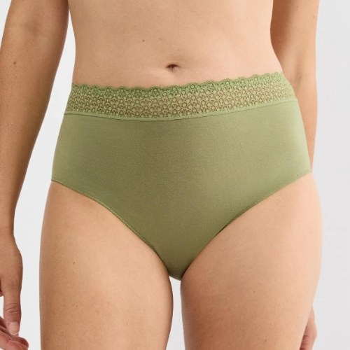 Triumph Feel of Modal olijf groen slip