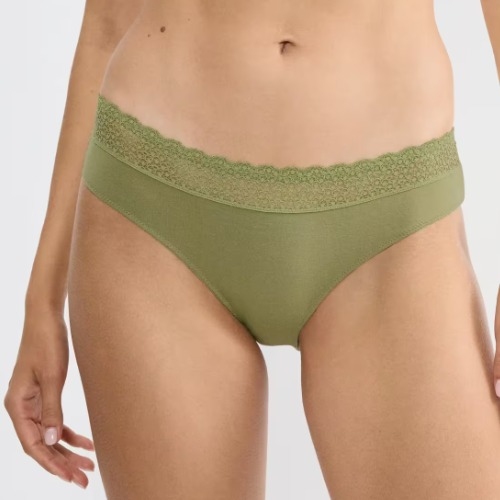 Triumph Feel of Modal olijf groen slip