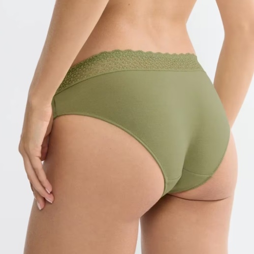 Triumph Feel of Modal olijf groen slip