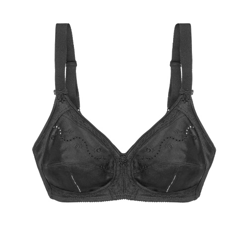 Triumph Doreen + Cotton 01 zwart wireless bh