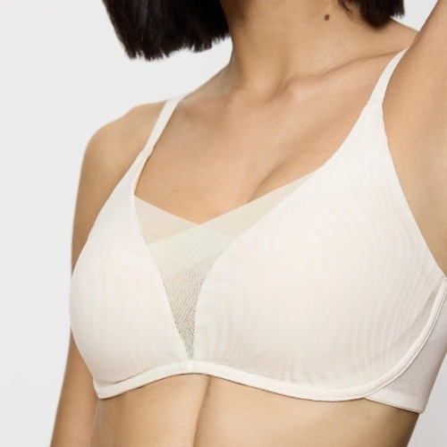 Triumph Shape Smart Ellipse gebroken wit wireless bh