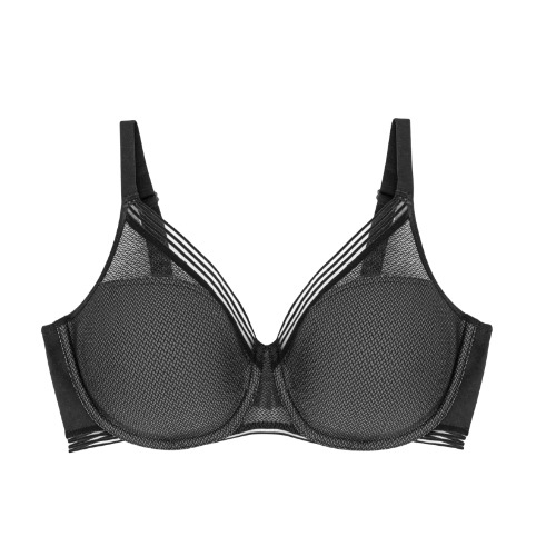 Triumph Infinite Sensation zwart niet voorgevormde bh