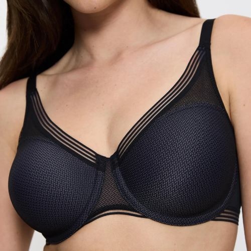 Triumph Infinite Sensation zwart niet voorgevormde bh