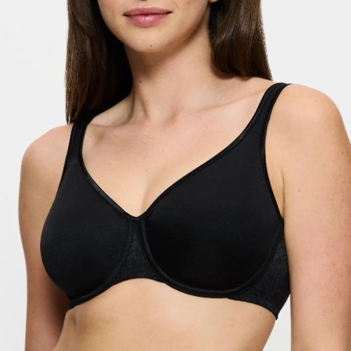 Triumph Comfort Minimizer zwart niet voorgevormde bh