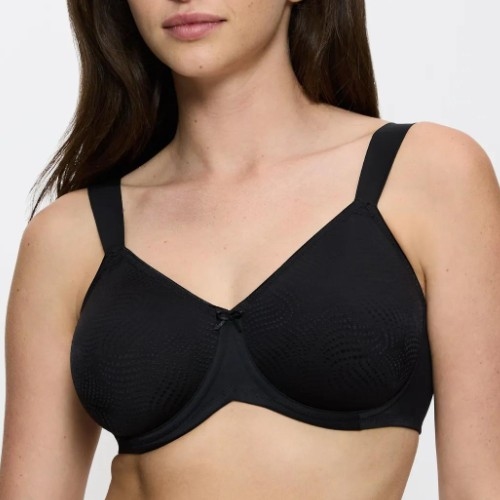 Triumph Essential Minimizer zwart niet voorgevormde bh