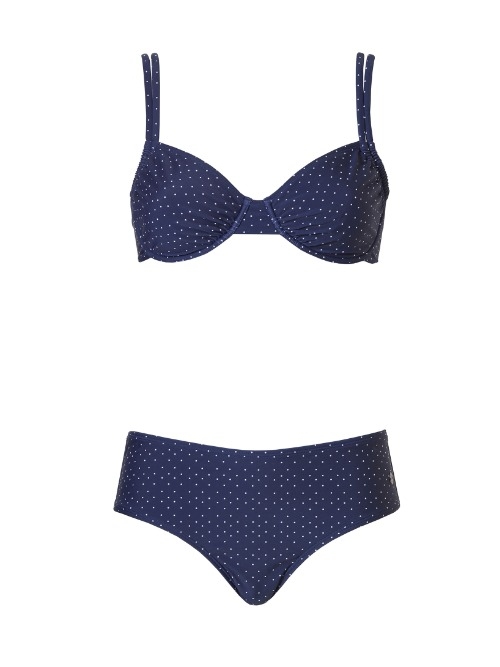 Pastunette Badmode marine blauw bikini set