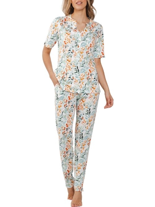 Pastunette Dames wit pyjama