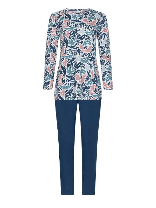 Pastunette Dames blauw pyjama
