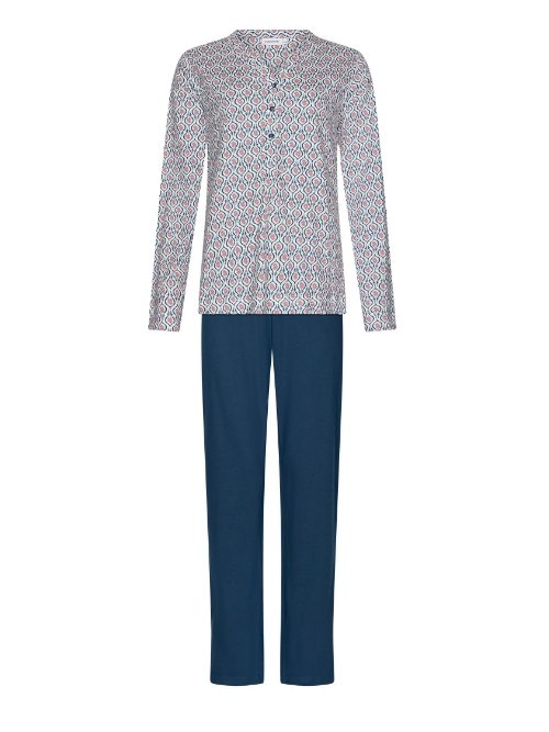 Pastunette Dames blauw pyjama