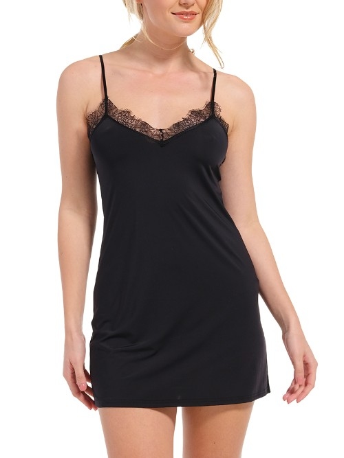 Pastunette Dames zwart slipdress