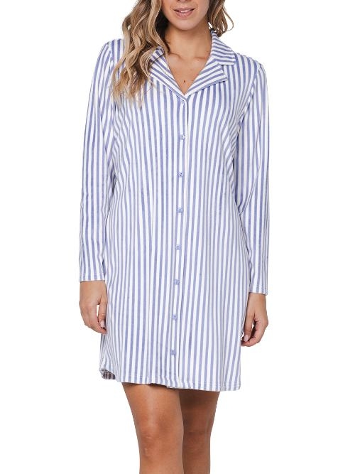 Pastunette Dames blauw nachthemd