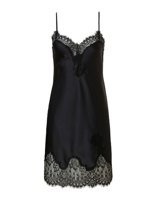 Pastunette Dames zwart slipdress