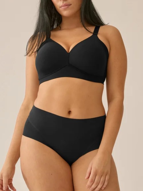 Naturana Side smoother zwart wireless bh