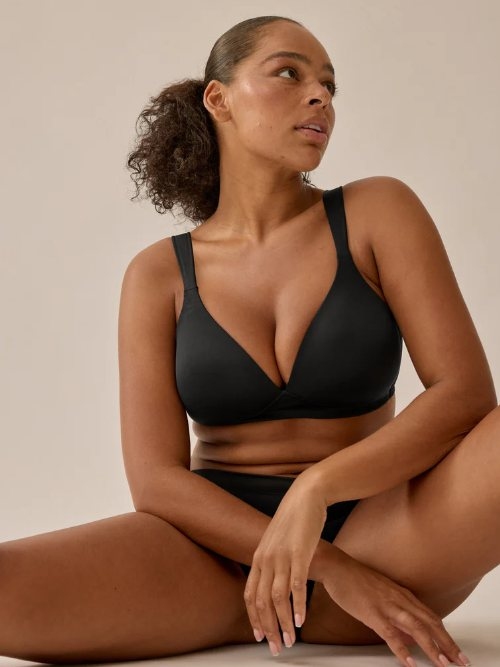 Naturana Everyday zwart wireless bh