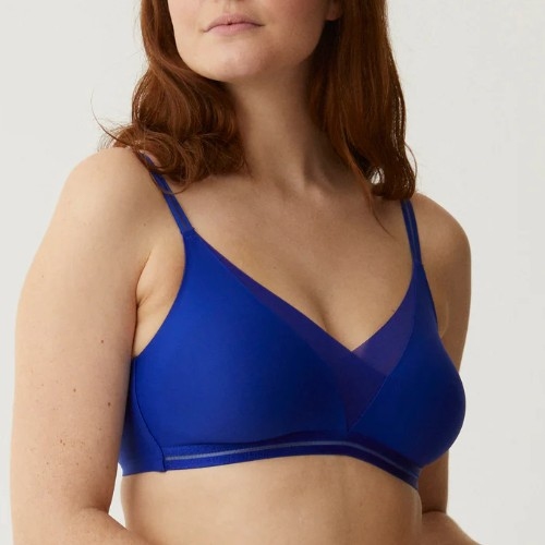 Naturana Everyday blauw wireless bh