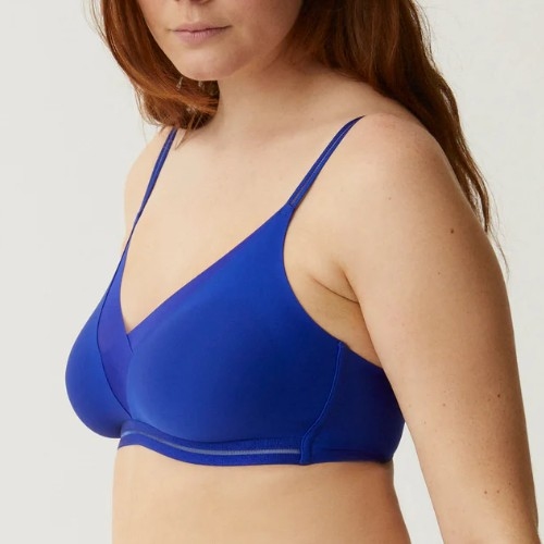 Naturana Everyday blauw wireless bh