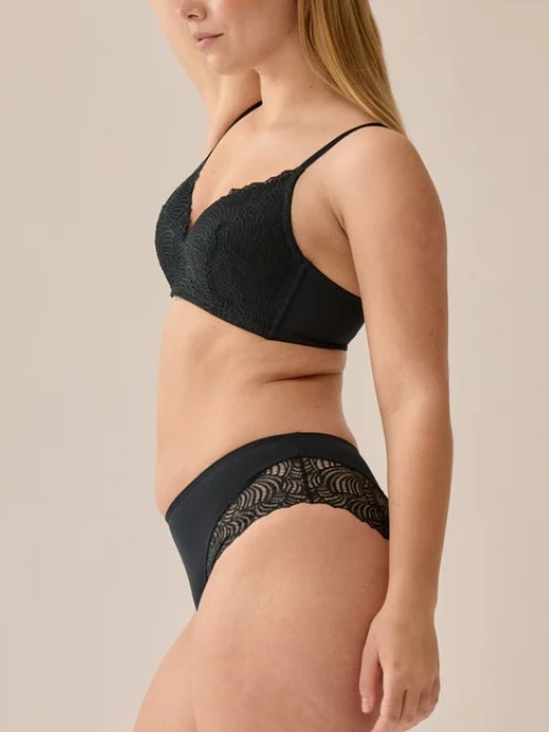 Naturana Everyday zwart wireless bh