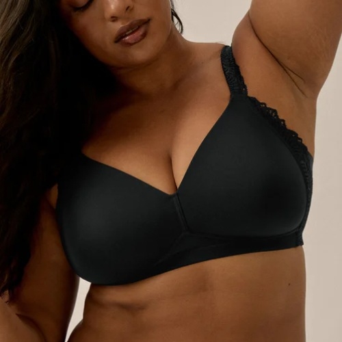 Naturana Side smoother zwart wireless bh