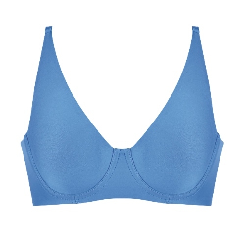 Naturana Solutions blauw niet voorgevormde bh