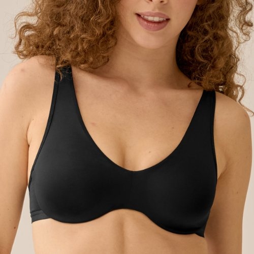 Naturana Everyday zwart wireless bh