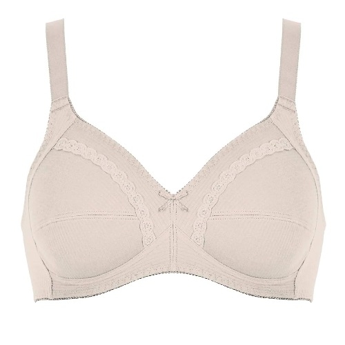 Naturana Heritage beige niet voorgevormde bh