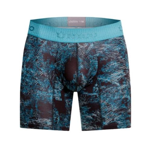 Mundo Unico Olas turquoise sport trunk
