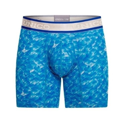 Mundo Unico Palíndromo blauw boxershort