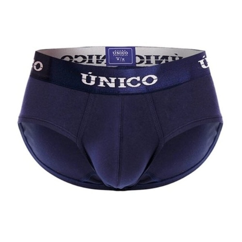 Mundo Unico Profundo marine blauw heren slip