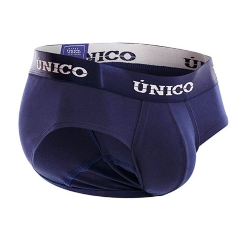 Mundo Unico Profundo marine blauw heren slip