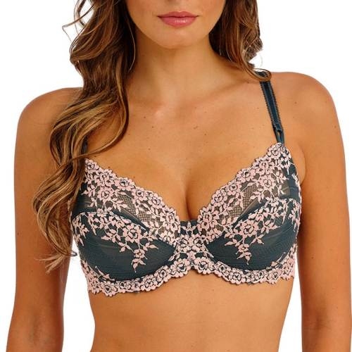 Wacoal Lingerie Embrace Lace grijs/roze voorgevormde bh