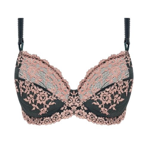 Wacoal Lingerie Embrace Lace grijs/roze voorgevormde bh